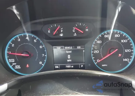 2018 Chevrolet Equinox Lt z USA, uszkodzony, nr VIN 3GNAXJEV8JL114639